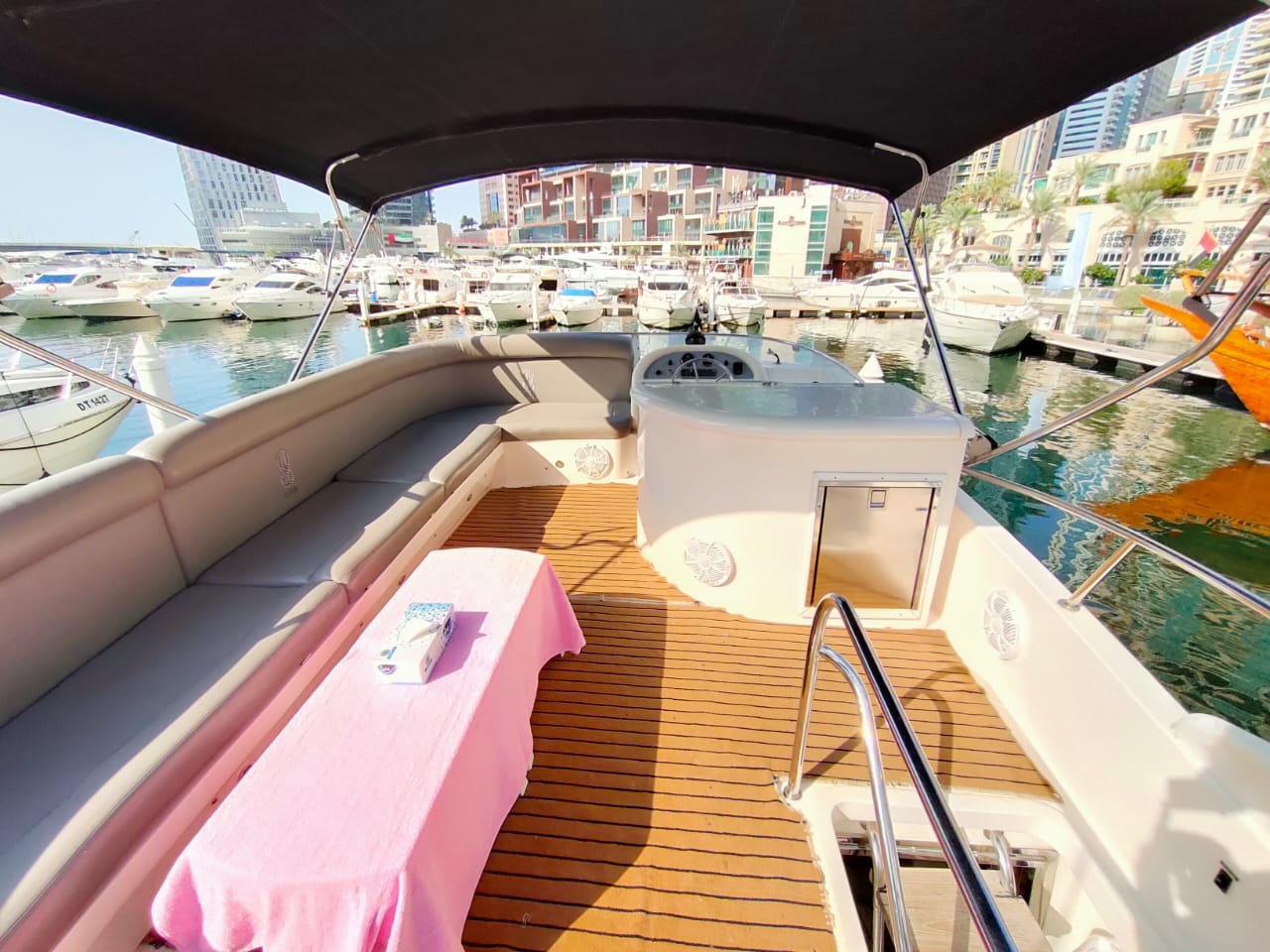 50ft yacht outlook view