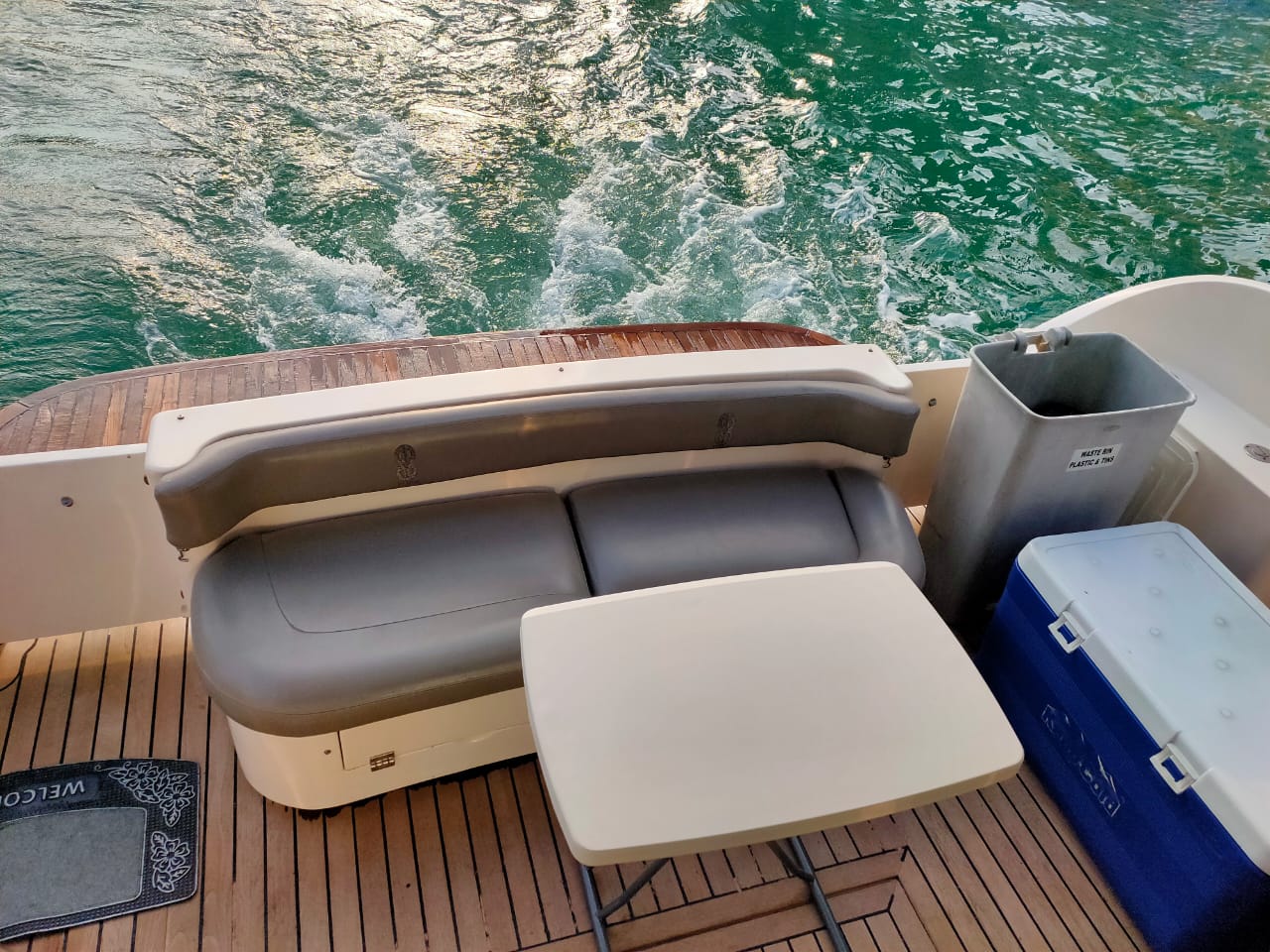 50ft yacht in dubai sea shore
