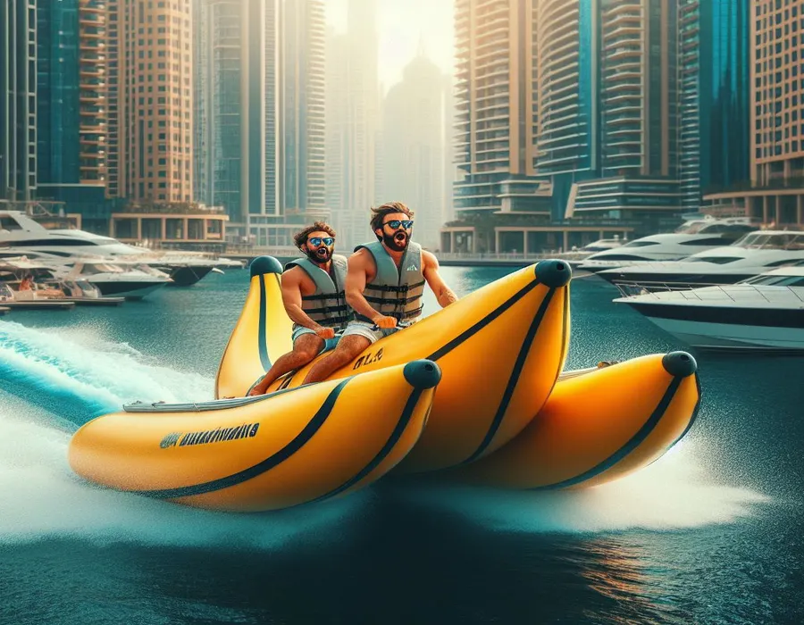 Banana Ride in Dubai